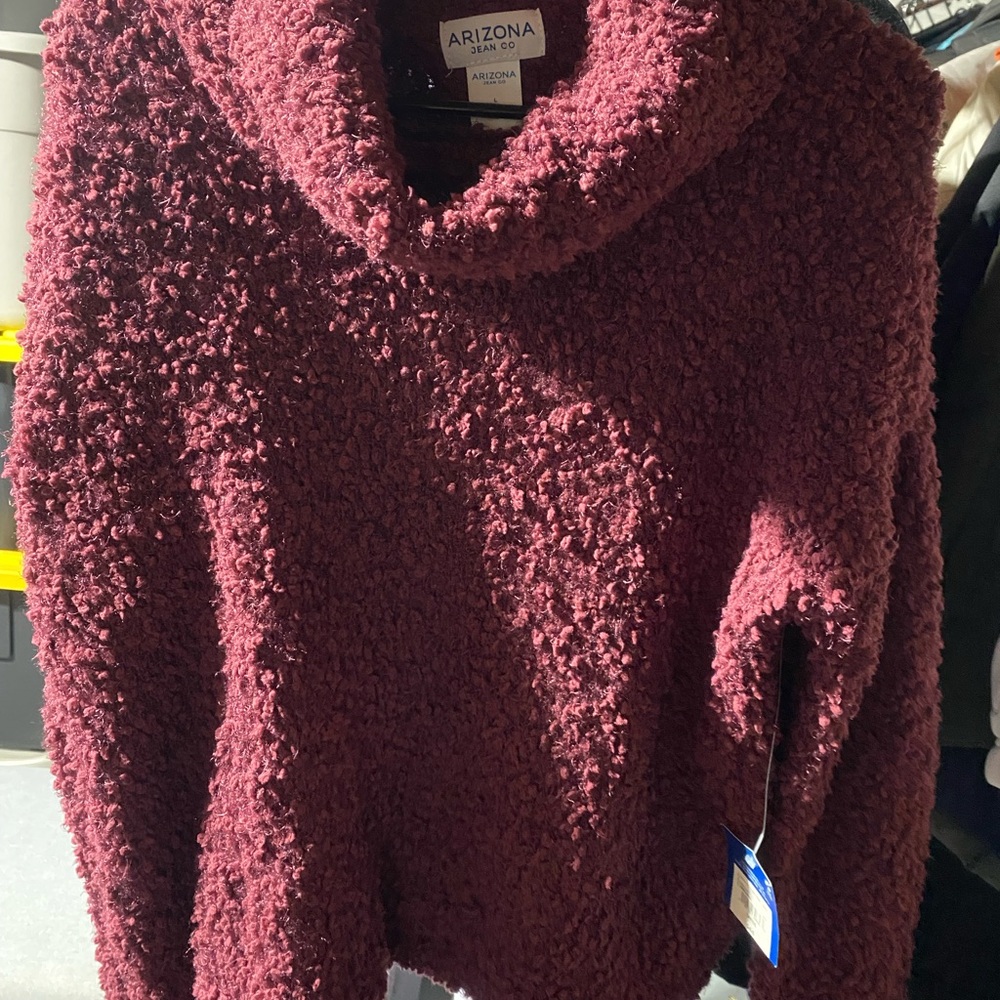 Women's Burgundy Sweater